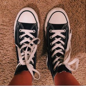 Black High Top Converse